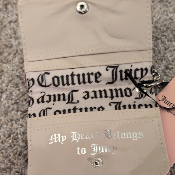 NWT Juicy Couture Pink Key & Card Holder - Picture 7 of 7